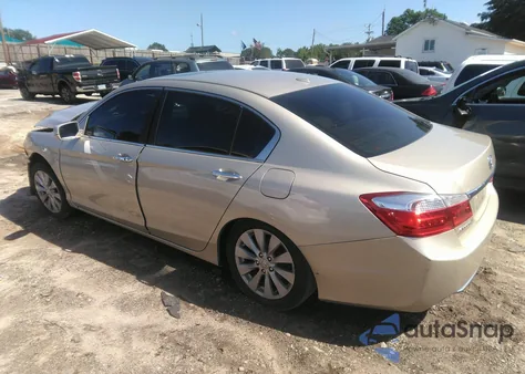 2013 Honda Accord Ex-L from USA, damaged, VIN 1HGCR2F80DA242753